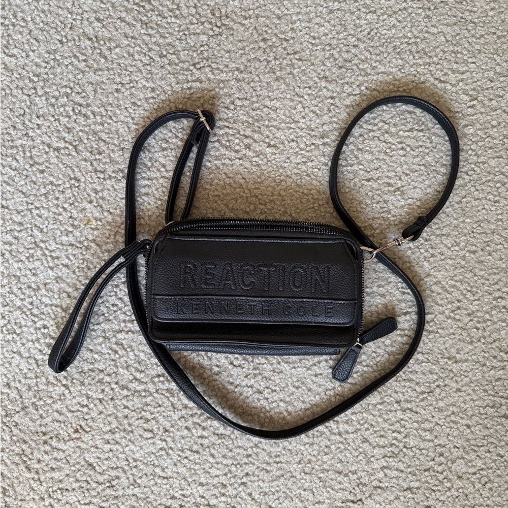 Kenneth Cole Reaction Black Embossed Bag